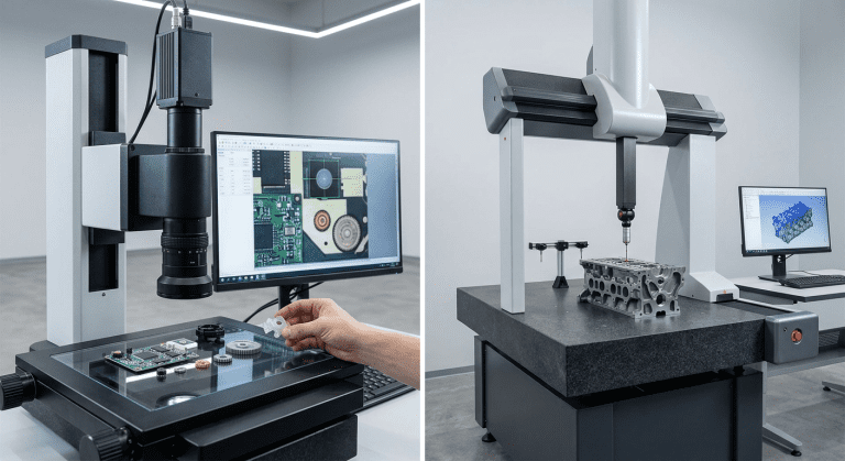 Comparison between Video Measuring System (VMM) and Coordinate Measuring Machine (CMM) in Malaysia